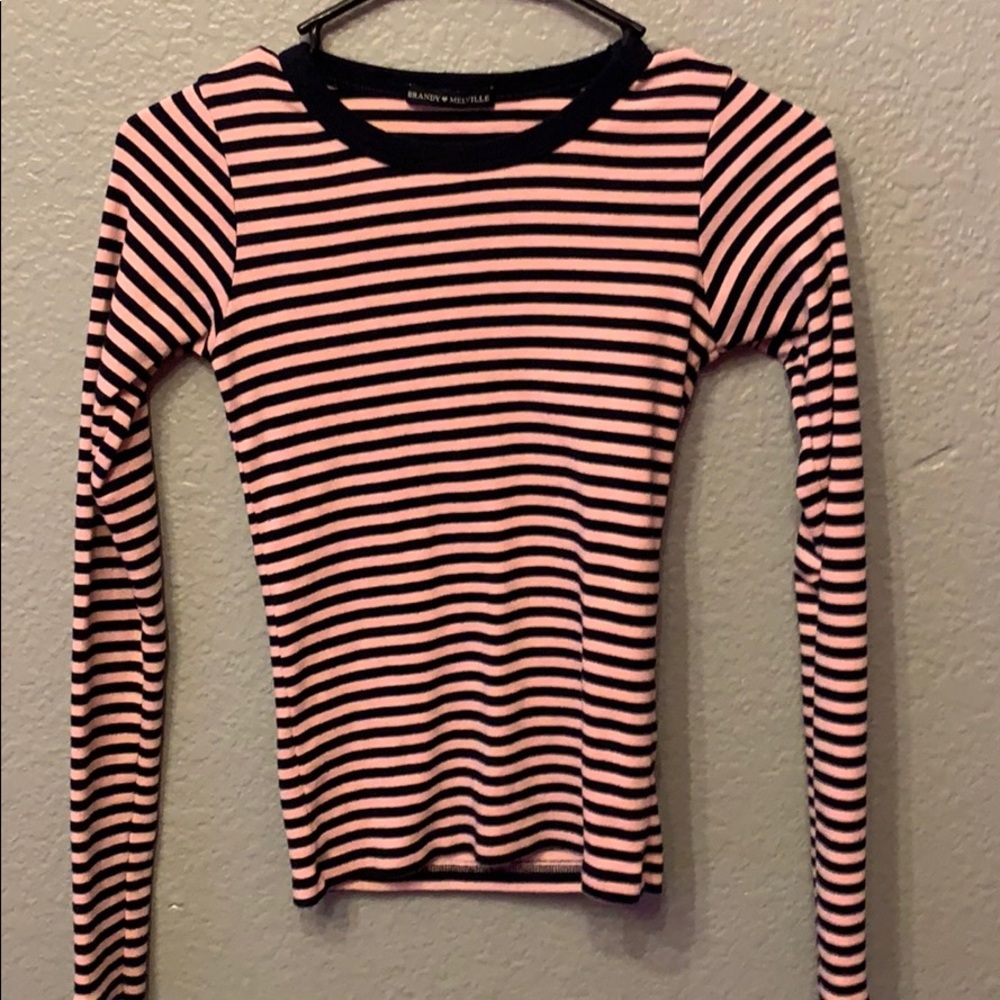 COPY - pink and blue long sleeve
